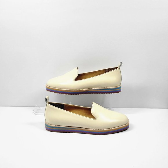 BILL BLASS sutton leather slip-on loafers shoes Sz 8 NEW